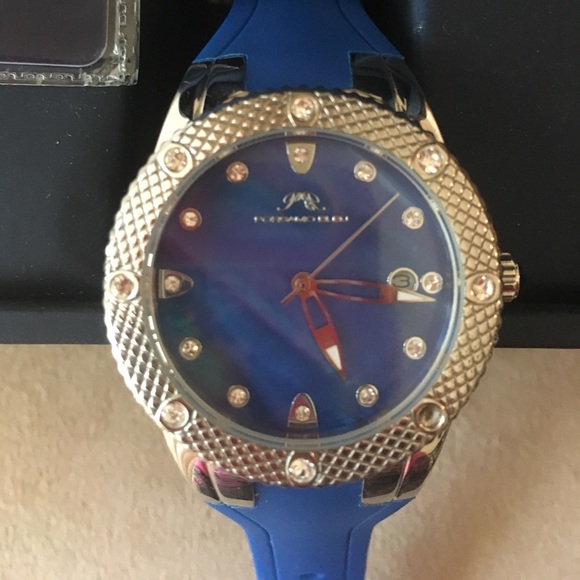PORSAMO BLEU PRE-LOVED LINDA LUXURY ROYAL BLUE SILICONE...